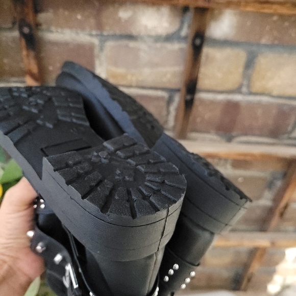 rue21 etc Combat Ankle Boots Sz 9 - Picture 10 of 12